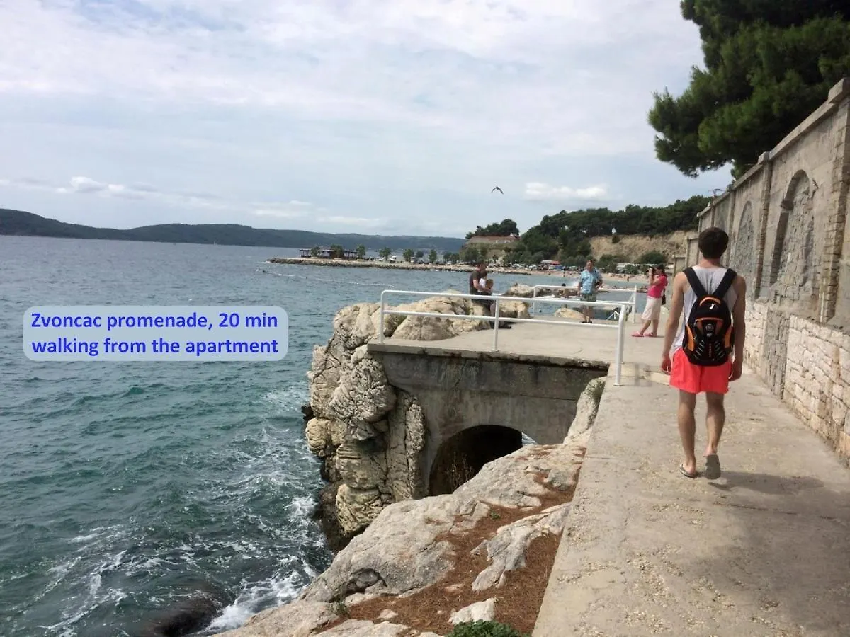 Big 80 M2 Apt With Balcony In The Heart Of Σπλιτ 0*,