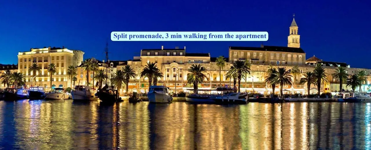 Big 80 M2 Apt With Balcony In The Heart Of Spalato Appartamento